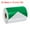 Green-white, variant on Uxcell Reflective Tape, Self-Adhesive Trailer Reflector Tape Waterproof Warning Sticker Red-white 6 Inch x 82 Feet