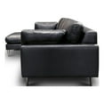 thumbnail image 4 of GTR Leather Skyline 100% Top Grain  Americana Sectional, Left Arm Chaise, 4 of 6