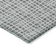 thumbnail image 4 of Addison Rugs Chantille Indoor/Outdoor Transitional Stripes Gray Washable Round Rug, 8' x 8', 4 of 6
