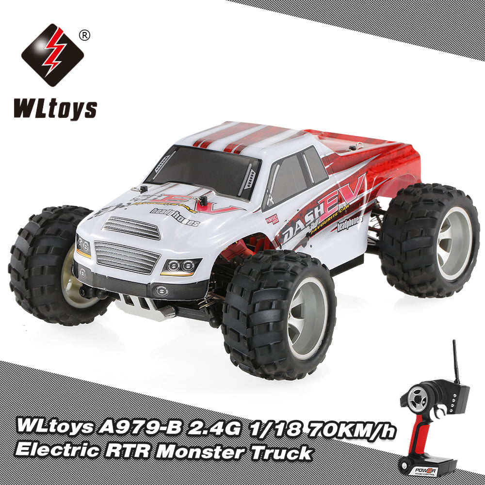 WLtoys A979-B 1/18 4WD 70KM/h High Speed Electric RC Auto RTR LKW Car Truck P9M8 