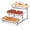 14 inch, variant on 3 Tier Serving Tray Set with Sturdy Stand and Porcelain Platters for Dessert Display and Entertaining