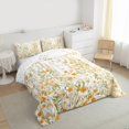thumbnail image 4 of Manfei Western Garden Flower Queen Comforter Set, Rustic Farmhouse Bedding Sets, Teen Kid Adult Female Reversible Bedding Comforter Set, Ultra Soft Home Decor, 3-Piece, 4 of 9