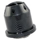 thumbnail image 1 of Filtro de aire de admisión de frío de alto flujo con protección térmica de 76 mm y 3" para automóvil, conjunto de cono redondo Fibra de carbon, 1 of 8