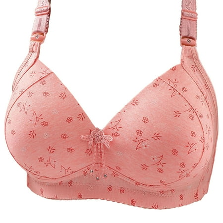 Gieriduc Women Sale Everyday Cozy Bras Bandeau Top with Built in Bra Best Bras for Older Women Buff Bunny Sports Bra Most Comfortable Bras Orange Sports Bra Ladies Apparel Adhesive Bra (Hot Pink L)