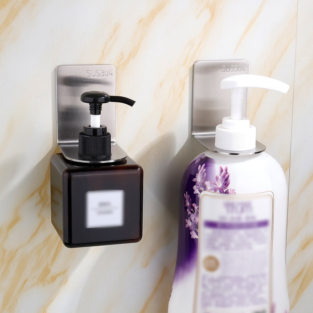 SANAG Stainless Steel Shower Gel Bottle Rack Hook Bathroom Washroom