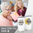 thumbnail image 3 of Mimi Gifts for Grandma, Best Mimi Ever Gifts, Gifts for Mimi from Grandkids, Cute MImi Gifts for Her, Mimi Birthday Gifts, Funny MImi Gifts Ideas, MImi Gifts for Women 20oz Tumbler, 3 of 6