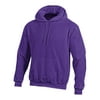 Double Dry Action Fleece Pullover Hood - Purple - XL