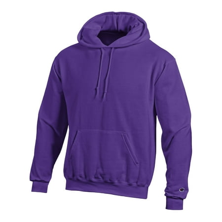 Double Dry Action Fleece Pullover Hood - Purple - XL