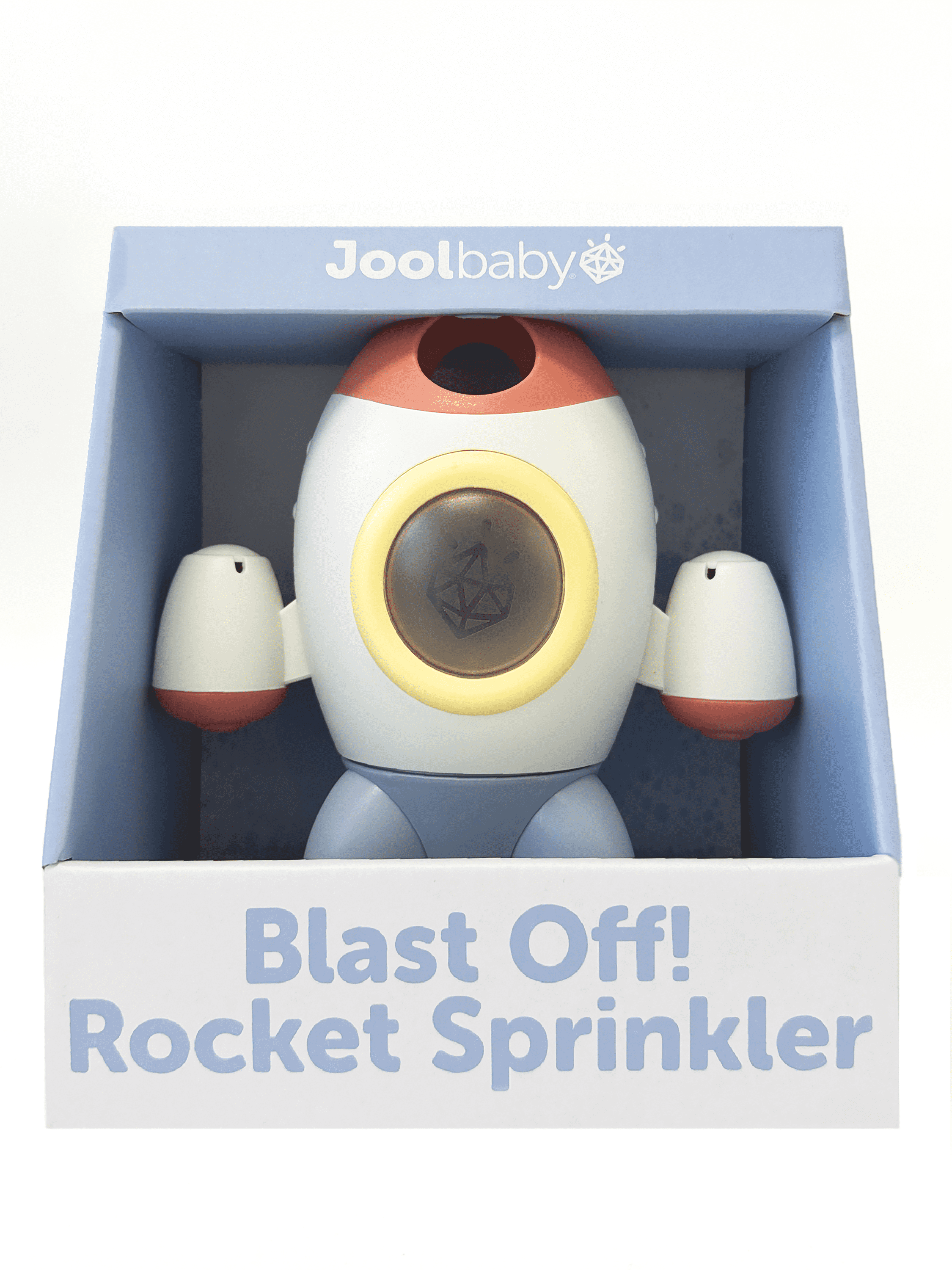 Jool Baby Blast-Off Rocket Sprinkler Interactive Water Bath Toy for Toddlers
