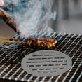 thumbnail image 1 of QUMIIRITY Grille de Feu en Fer Ronde Grise avec Ventilation Améliorée 1 Ensemble, 1 of 6