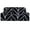 2 Seater Black White Line, variant on PiccoCasa Stretch Spandex Sofa Removable Slipcover 3 Seater Black White Branches Large