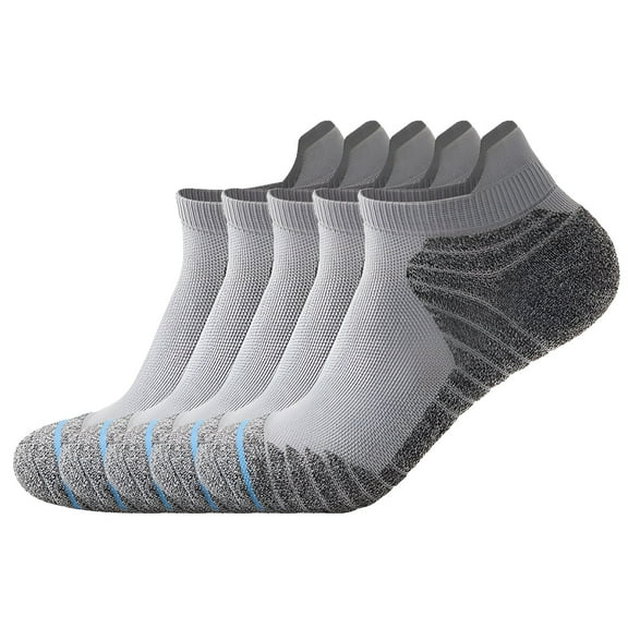 TELOLY 5Pairs Mens Socks9-13Mens Ankle Socks Size 9-11 Men's Socks ,Colormixing1