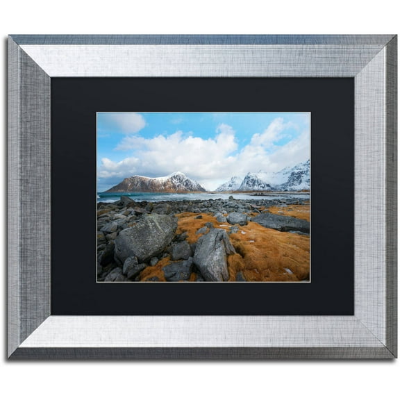 Trademark Fine Art "Get Back My Tomorrow" Canvas Art by Philippe Sainte-Laudy, Black Matte, Silver Frame