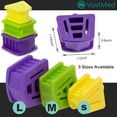 thumbnail image 4 of 3PCs Dental GradeSilicone Bite Blocks Mouth Props Multi Size by VASTMED | Dental Bite Blocks Mouth Opener for Child Kids Adults for Teeth Cleaning, 4 of 5