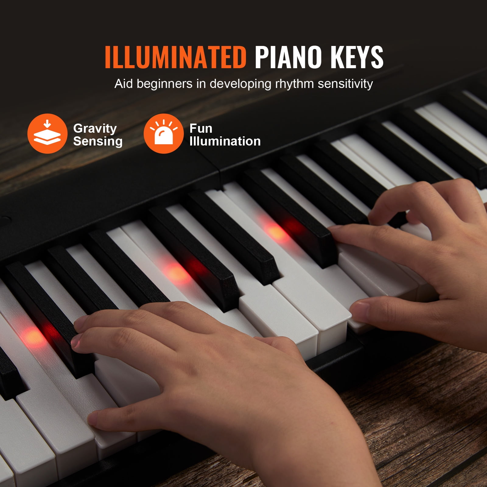 KFFKFF 88 Key Folding Piano Keyboard, Bluetooth & MIDI, Compact Electronic Digital Foldable Piano with Sustain Pedal Bag Touch Responsive Keys Headphones, Rechargeable for Novices Teens Adults