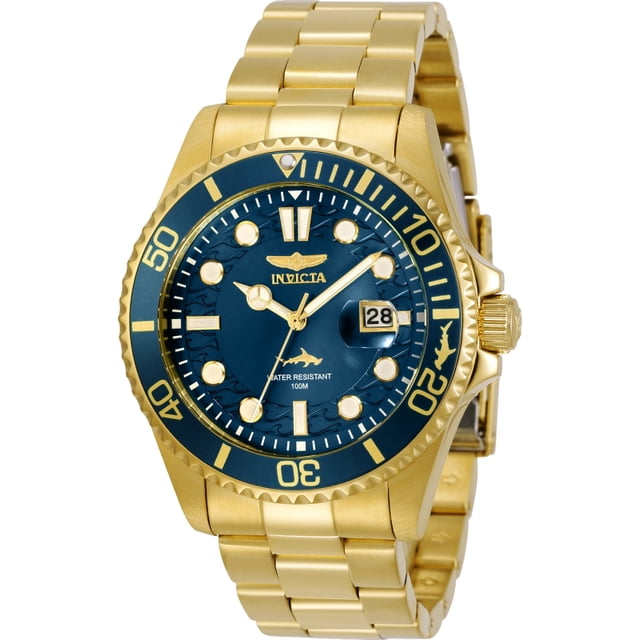 Reloj Invicta 30024 Pro Diver Hombres Oro 43mm Acero inoxidable INVICTA 30024