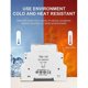 thumbnail image 2 of Din Rail Single Phase Voltage Meter AC 40-500V Modular Voltmeter Gauge Indicator LED Digital Displa, 2 of 5