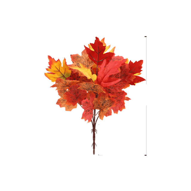 XmhyTop 3pcs Maple Leaves Artificial Flowers, Flores Artificiales Para, Wedding Decor