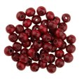 thumbnail image 3 of 50pcs Loose Beads Round Wood Beads Wooden Beads Beading Supplies 8mm Red, 3 of 6