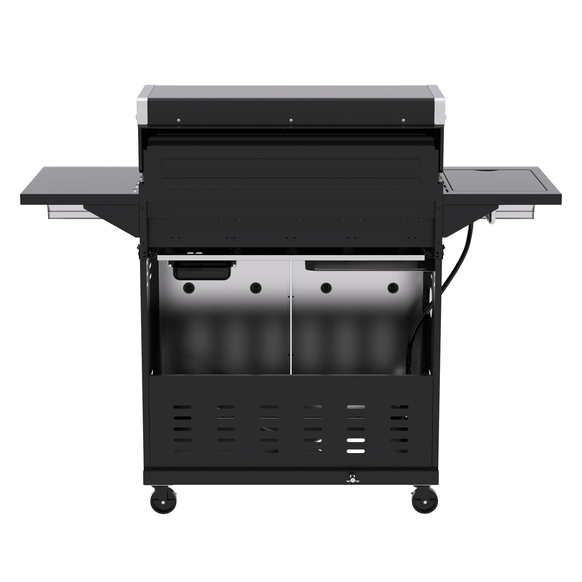 Royal Gourmet GA5404H Deluxe 5-Burner Gas Grill,Cabinet Style Gas Grill with Sear Burner and Side Burner,Black