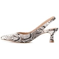 thumbnail image 3 of Journee Womens Mikoa Kitten Heel Sling Back Pointed Toe Pumps, Widths Available, 3 of 10