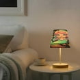 thumbnail image 6 of Cartoon Cute Mermaid Desk Lamp LED Table Nightstand Lamps with 3 Color Temperatures for Home Bedroom Living Room Decor 6x11, 6 of 8
