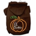 thumbnail image 1 of Lil Punkin Screenprint Hoodie Brown S (10), 1 of 1