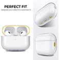 thumbnail image 3 of AmPm Clear Airpods Pro 2 Case Soft TPU Protective Covers Come with Hand Strap Compatible with Apple AirPods Pro 2 2022 (Clear), 3 of 7