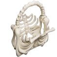 thumbnail image 3 of YINGQING Skeleton Ribs 3D Printed Bone Hand Ornament And For And Girls, 3 of 3