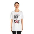 thumbnail image 3 of DJH Apparel | Fight or Flight Motivational Unisex Sports Tshirts, 3 of 6