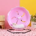 thumbnail image 4 of Novelty Funny Toy - Silent Hamster Wheel Large Animal Exercise Wheel with Stand for Small | Easy Installation and Blue Design for Interactive Play, 4 of 4