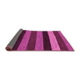 thumbnail image 2 of Ahgly Company Indoor Round Abstract Pink Modern Area Rugs, 6' Round, 2 of 4