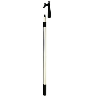 Extension Pole Telescoping Pole Extension Rod Extendable Pole Telescopic Deck Brush Boat Hook Painters Pole 3/4 Universal End Painting Paint Roller