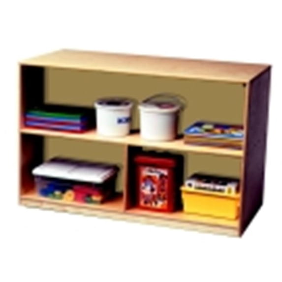 Bird In Hand 3 Section 2 Shelf Storage Unit - 47.25 W x 22.25 D x 30.75 H in.