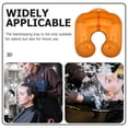 thumbnail image 3 of OFFIGAM Hair Washing Tray for Home Use Plastic Light Brown 1Pack, 3 of 7