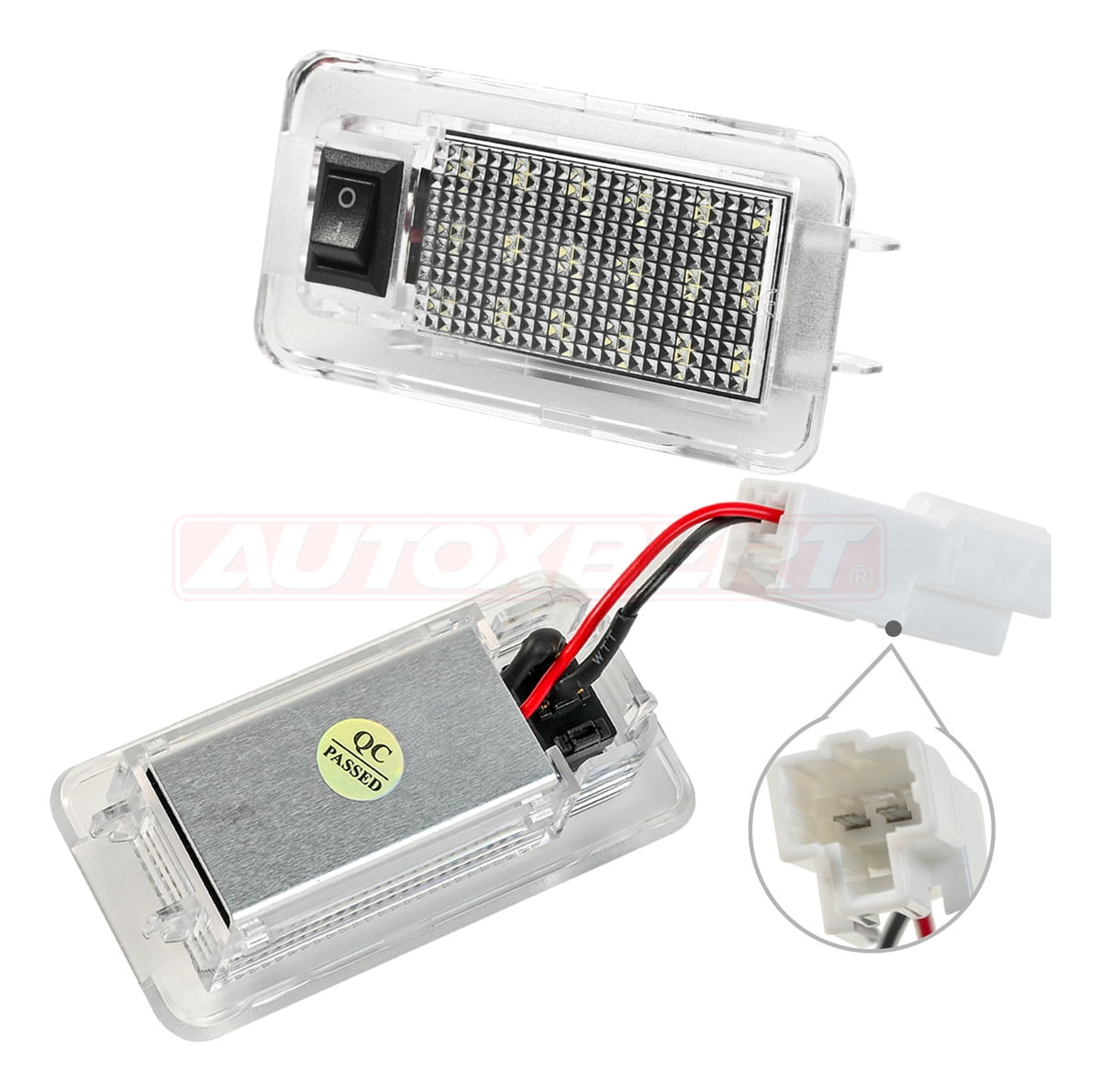 Applicable to Led License Plate Lights For Toyota Rav4 Mk5 Xa50