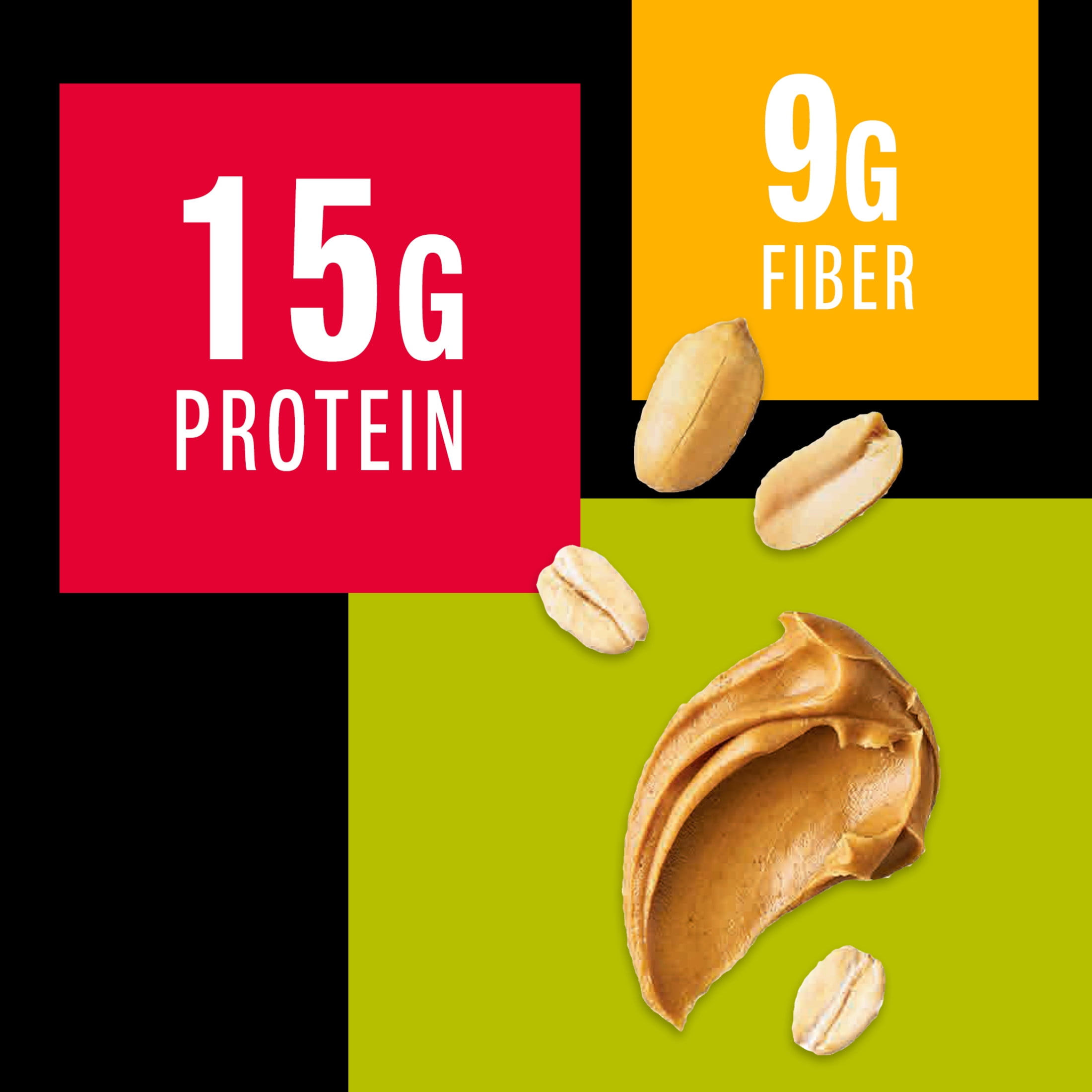 (5 pack) KIND Protein Max Granola, Peanut Butter, Gluten Free, 15g Protein, 9g Fiber, 9 oz