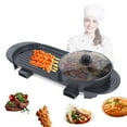 thumbnail image 4 of Autrinix Electric Hot Pot Grill, Dual Function for Grilling & Fondue, Adjustable Temperature Control, Easy-to-Clean, Perfect for Dinner Parties & Family Gatherings, 4 of 11