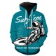 thumbnail image 1 of Sudadera con capucha y cremallera de astronauta de dibujos animados para hombre, unisex, de gran tamaño, para adolescentes, moda informal, gran oferta 2024, divertida, con estampado 3D, manga larga, g, 1 of 6