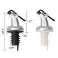 thumbnail image 3 of Hariumiu Kitchen Pour Spouts 1/4 Pcs Olive Oil Vinegar Dispenser Bottle Liquor Wine Pourers Top Stopper Leak proof with Lid for Kitchen and Bar, 3 of 10