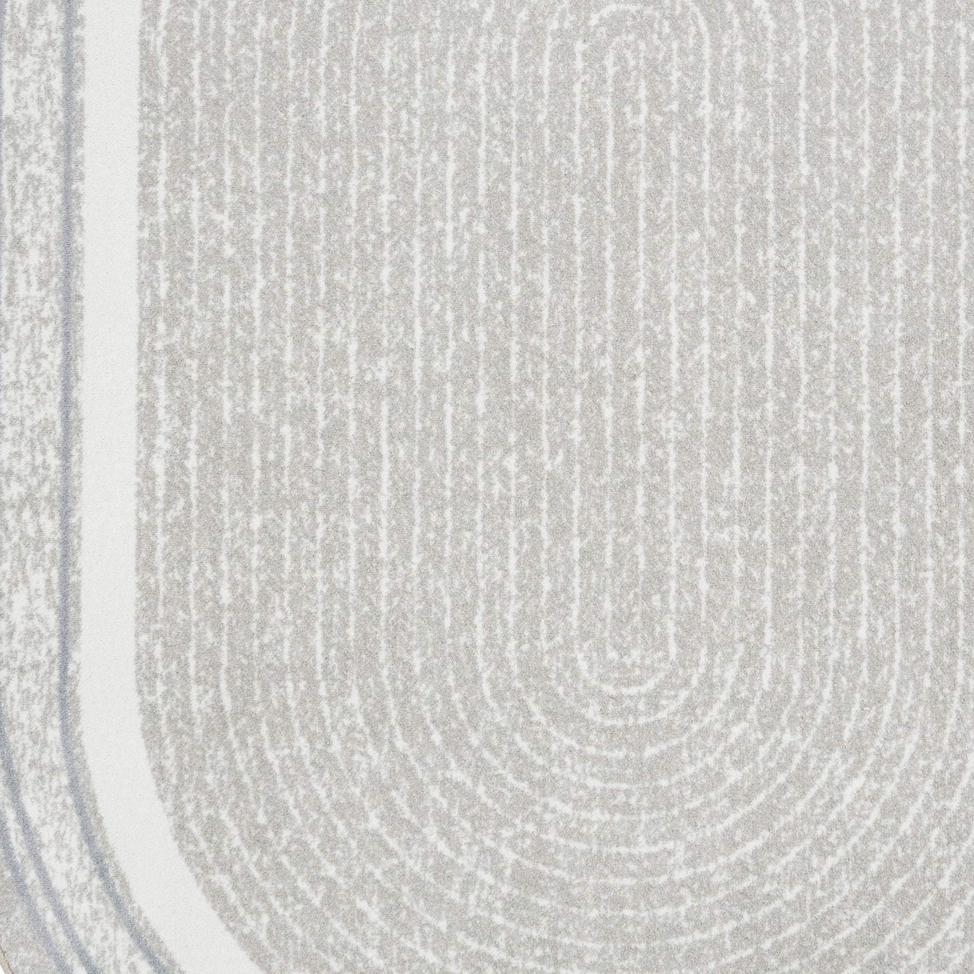 Joy Carpets Cozy Corner 5'4" x 7'8" Indoor Oval Area Rug in Color Linen