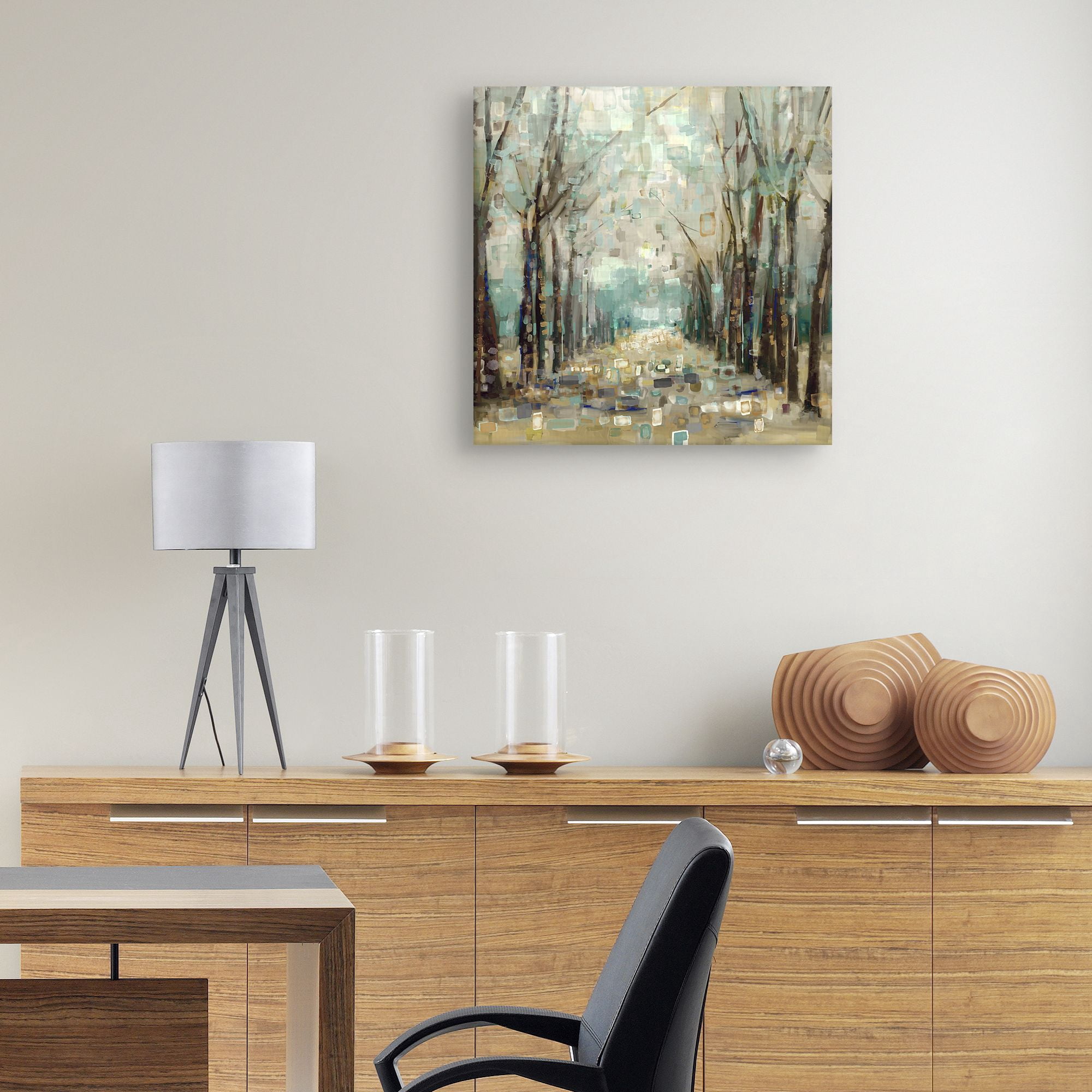 Through the Trees by Studio Arts Canvas Art Print