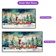 thumbnail image 5 of Merry Christmas Santa Reindeer Antlers Goldendoodle Sleigh Xmas Winter Holiday Desk Mat Full Keyboard Mouse Pad Doodle Dog Lover Gifts Idea Large Mousepad - 00023, 5 of 5