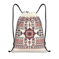 thumbnail image 1 of Gaeub Fashion Tatreez1 Drawstring Backpack Bag Sport Gym Sackpack Heavy Duty String Backpack for Men Women-Medium, 1 of 6