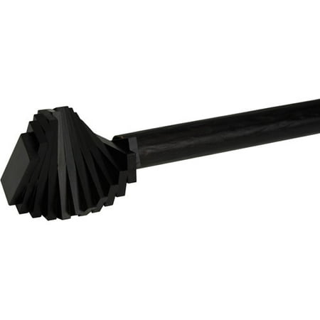 Blossom Curtain Rod Set, 1" Diameter Rod