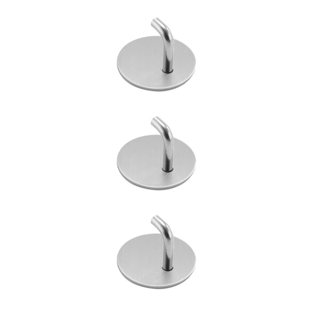 Colgador de Pared Toystoory Autoadhesivo de Acero Inoxidable Plateado