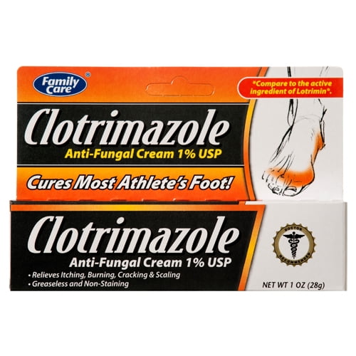 New 331830 Family Care Clotrimazole AntiFungal Cream 1 Oz (24Pack