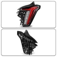 thumbnail image 6 of For Cadillac CT5 2020+ LED DRL Black Red Lens Passenger Side Tail Light Dynamic, 6 of 7