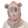 thumbnail image 1 of Ensemble Bonnet et Foulard Tricotés pour Femmes, Épais et Résistant au Froid, Mode Hiver, 1 of 3