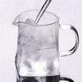 thumbnail image 4 of Maoww Tea Pot with Stainless Steel Infuser Transparent Temperature Glass Kettle Square Filter Juice Heated Container Home Office Hotel 350ml, 4 of 8